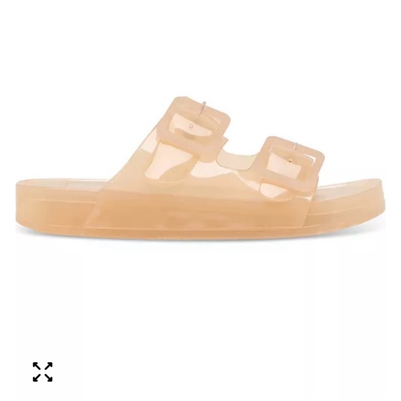 Dolce Vita Julio Praline Jelly Slide Sandals - Picture 2 of 6